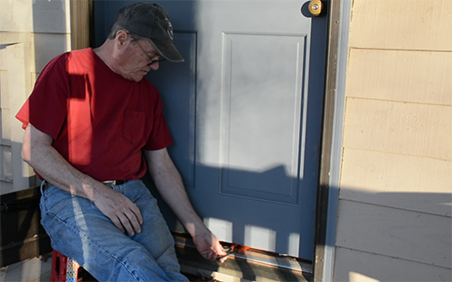 How to fix a draft under a door